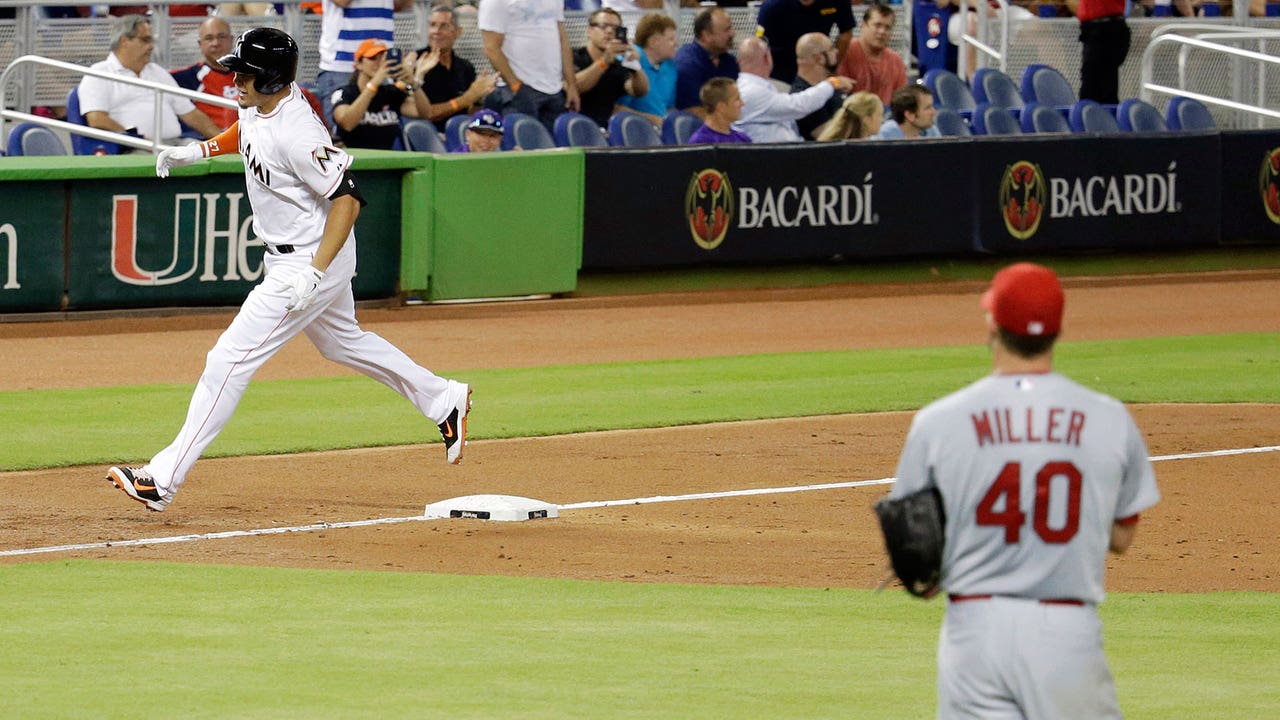 Giancarlo Stanton shows the Cardinals why he could become baseball's first $300M man
